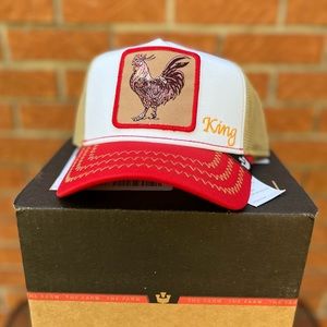 Goorin Bros Trucker hat limited-edition King chicken